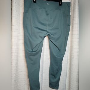 Teal High-Waisted Leggings
